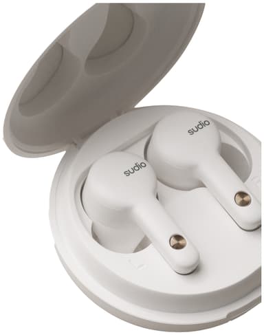 Sudio A2 trådløse in-ear hodetelefoner (hvit)