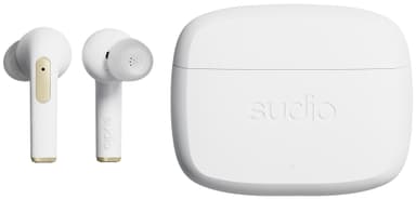 Sudio N2 Pro trådløse in-ear hodetelefoner (hvit)
