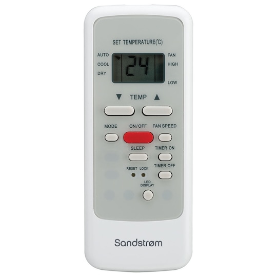 Sandstrøm portabel aircondition SAC07C15E