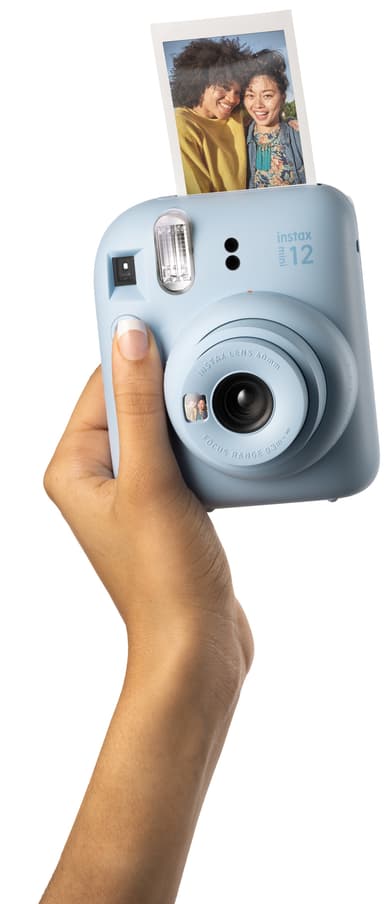 Fujifilm Instax Mini 12 kompaktkamera (blå)