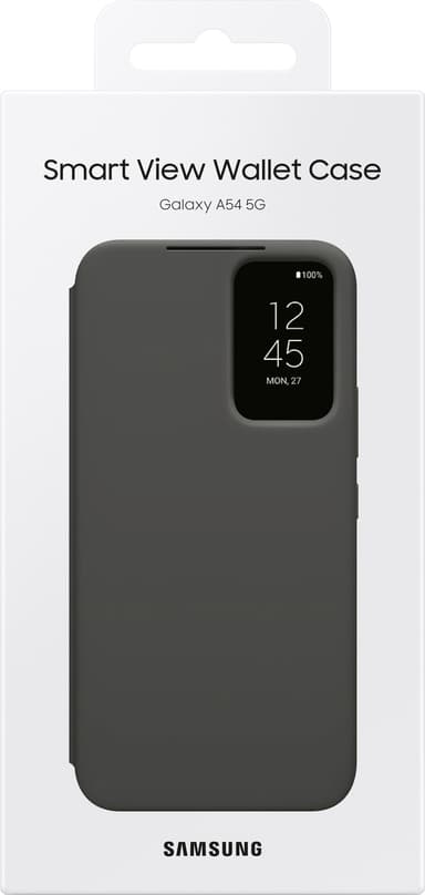 Samsung Galaxy A54 Smart View lommebokdeksel (sort)