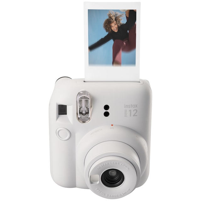 Fujifilm Instax Mini 12 kompaktkamera (hvit)