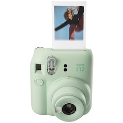 Fujifilm Instax Mini 12 kompaktkamera (grønn, 10 bilder)