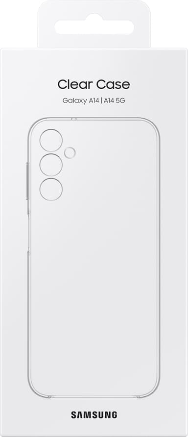 Samsung Galaxy A14 LTE/5G Clear deksel (transparent)