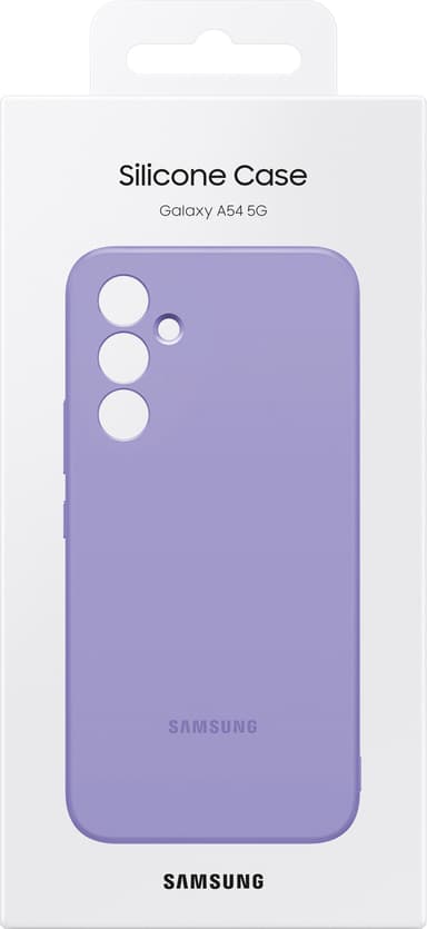 Samsung Galaxy A54 Silicone deksel (lilla)
