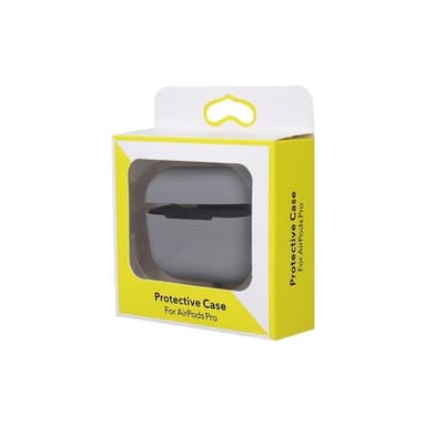 Airpods Pro Beskyttelsesveske med krok, grå