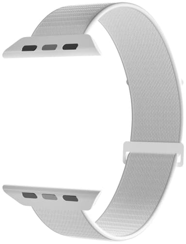 Puro Apple Watch 42-49mm nylonreim (hvit)