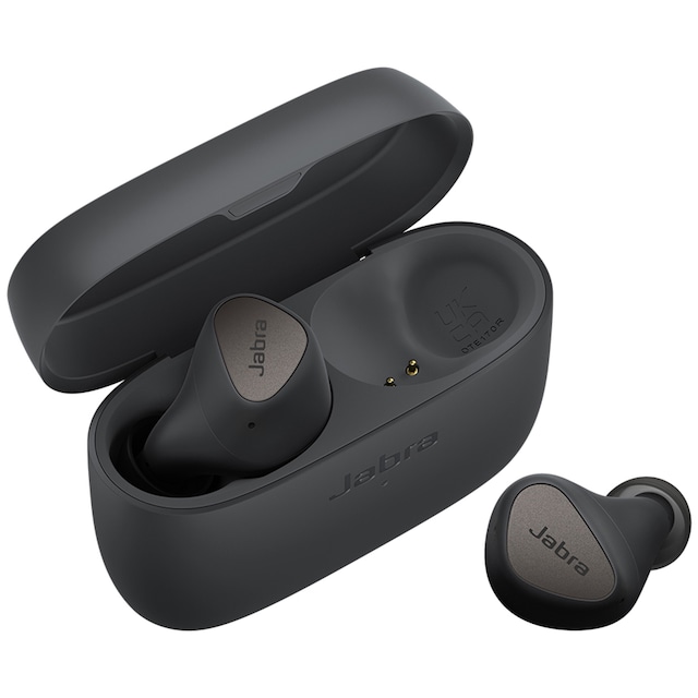 Jabra Elite 4 helt trådløse in-ear hodetelefoner (mørkegrå)
