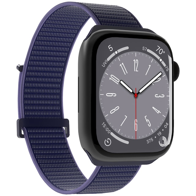 Puro Apple Watch 42-49mm nylonreim (blå)