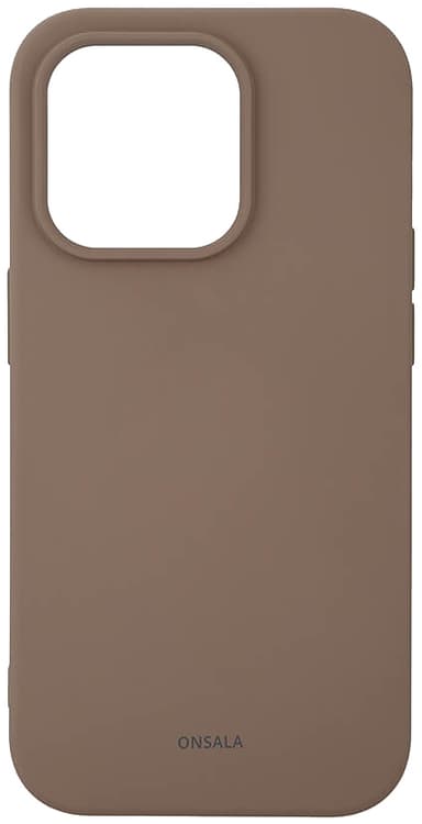 Onsala iPhone 14 Pro Max Silicone deksel (brun)