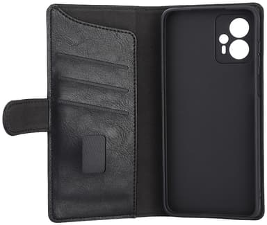 Gear Motorola Moto G23 lommebokdeksel (sort)