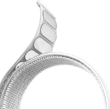 Puro Apple Watch 38-41mm nylonreim (hvit)