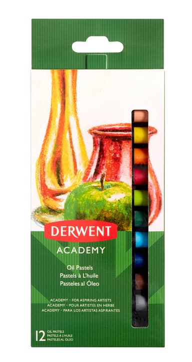 Derwent Academy Oil Pastell 12 stk