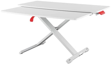 Leitz Ergo Cosy justerbart skrivebordstativ med skyveplate