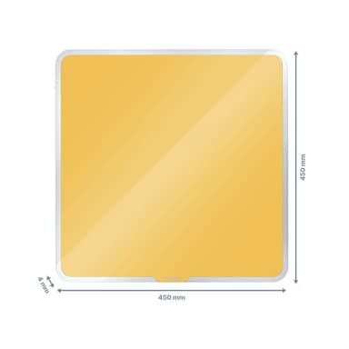 Leitz Cosy magnetisk glasstavle 450x450 mm