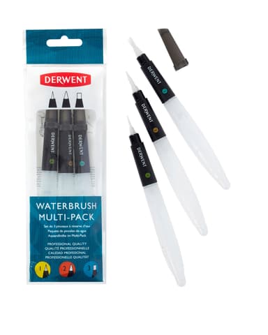Derwent Pensel Multi-Pack 3 stk