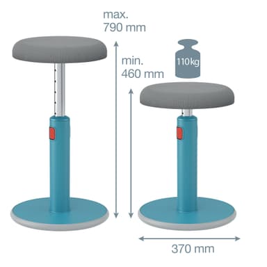 Leitz Ergo Cosy Active Sit Stand balansestol