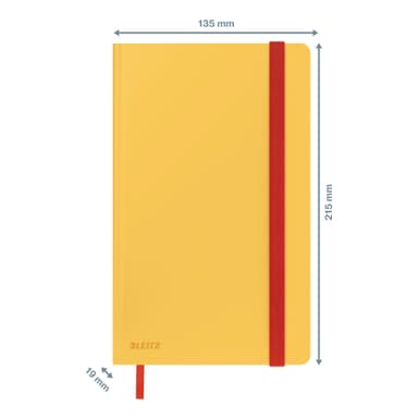 Leitz Cosy Soft Touch medium notatbok Hardcover, linjer