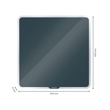 Leitz Cosy magnetisk glasstavle 450x450 mm