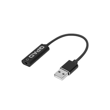 QPAD QH25 gaming headset (sort)
