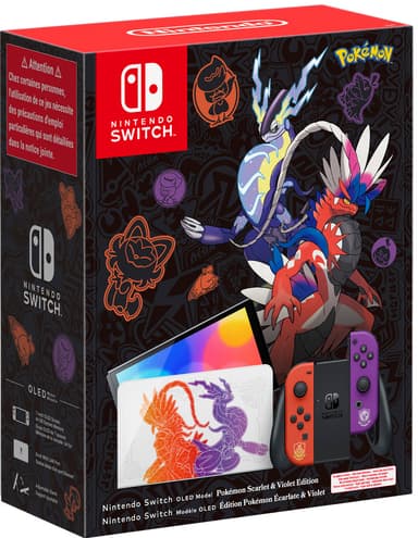 Nintendo Switch OLED Pokémon Scarlet & Violet Edition spillkonsoll