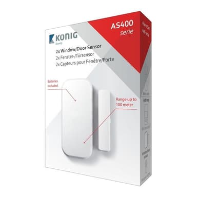 König Dør / Vindu Sensor - SAS-ALARM400