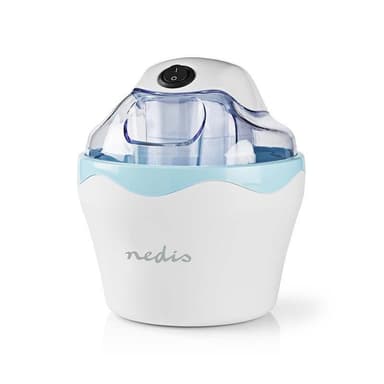 Nedis Iskrem maskin | 1.2 l | Blå / Hvit | Aluminium / Plast