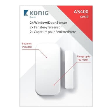 König Dør / Vindu Sensor - SAS-ALARM400