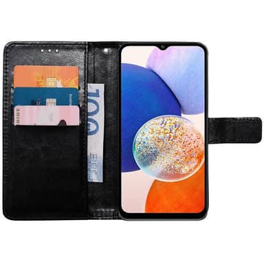 Mobil lommebok 3-kort Samsung Galaxy A14 5G - Sort