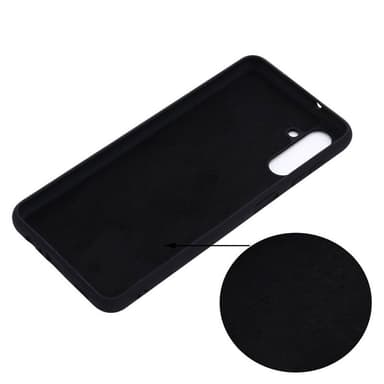 Liquid silikondeksel Samsung Galaxy A34 5G - Svart
