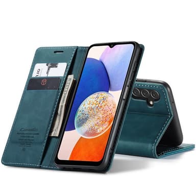 CaseMe Smart Magnet Flipdeksel Samsung Galaxy A14 5G - Blå