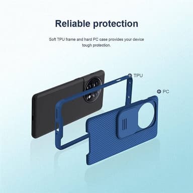 Nillkin CamShield deksel OnePlus 11 - Blå