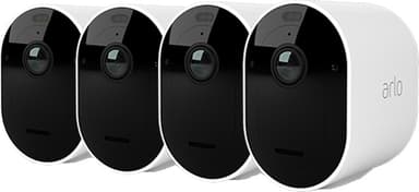 Arlo Pro 5 sikkerhetskamera (hvit/4-pakk)