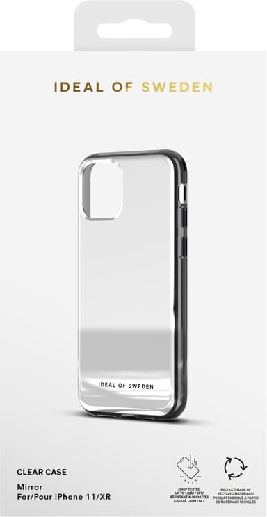 Ideal of Sweden iPhone 11/XR klart deksel (sølv)