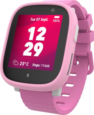 Xplora X6Play smartklokke for barn med SIM-kort inkludert (rosa)