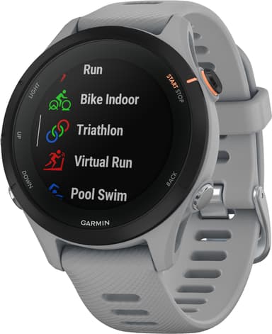 Garmin Forerunner 255S Sport watch (puddergrå)