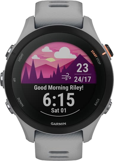 Garmin Forerunner 255S Sport watch (puddergrå)