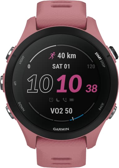 Garmin Forerunner 255S sportsklokke (rosa)