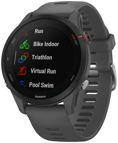 Garmin Forerunner 255 sportsklokke (skifergrå)