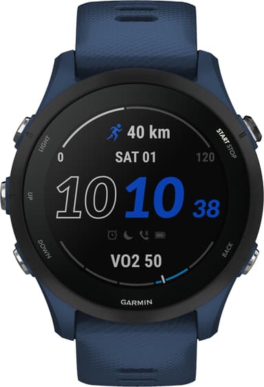 Garmin Forerunner 255 sportsklokke (blå)