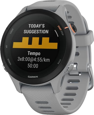 Garmin Forerunner 255S Sport watch (puddergrå)