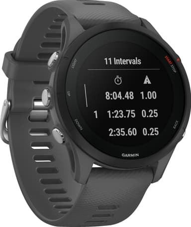 Garmin Forerunner 255 sportsklokke (skifergrå)
