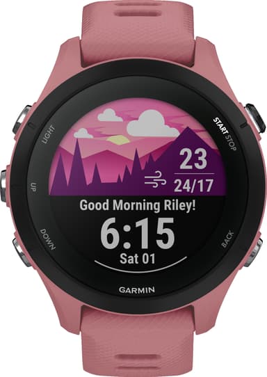 Garmin Forerunner 255S sportsklokke (rosa)