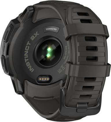 Garmin Instinct 2X Solar utendørsklokke (grafitt)