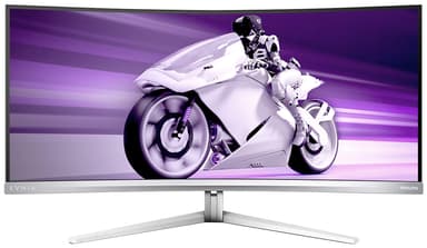 Philips Evnia 34" 34M2C8600 buet QD-OLED gamingskjerm