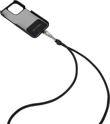 iDeal of Sweden halskjede til telefondeksel (kullsort)