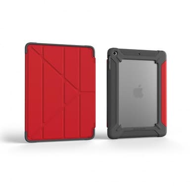 Pipetto iPad 9.7 2017/2018 Etui Origami Shield Rød