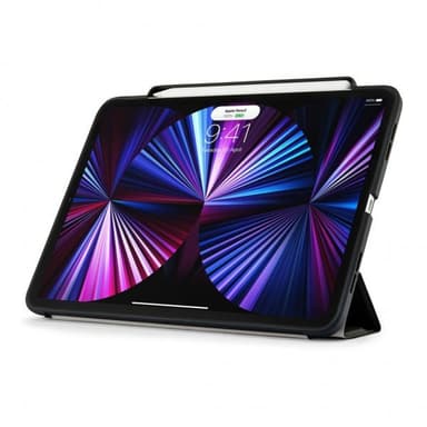 Pipetto iPad Pro 11 2021/2022 Etui Origami No3 Pencil Case Svart