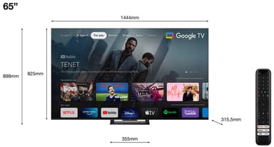 TCL 65" QLED870 4K Smart TV (2023)