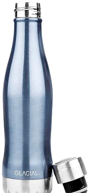 Glacial vannflaske GL1928300047 (Blue Metallic)